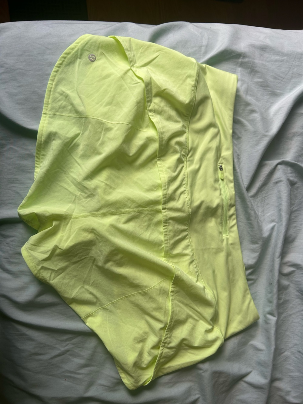 lululemon athletica Neon Lime Shorts - Picture 2 of 3